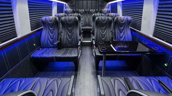 cambridge 20 passenger sprinter van interior