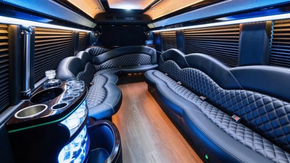 cambridge sprinter limousine interior